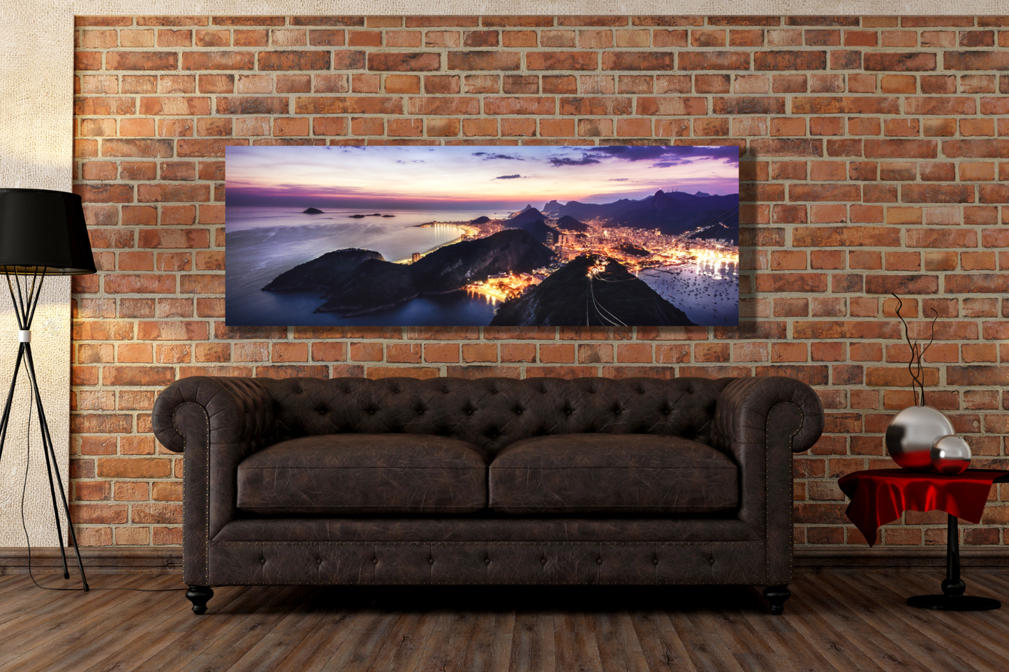 Rio de Janeiro's Purple Sunset