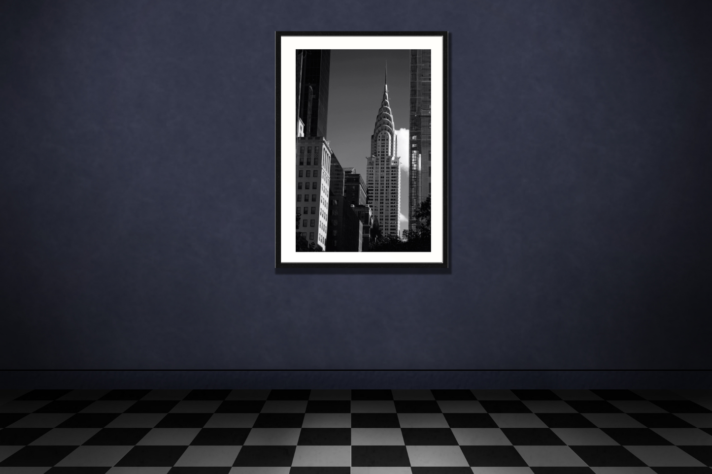 Looking up at the Chrysler