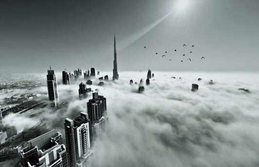 Dubai Under Fog