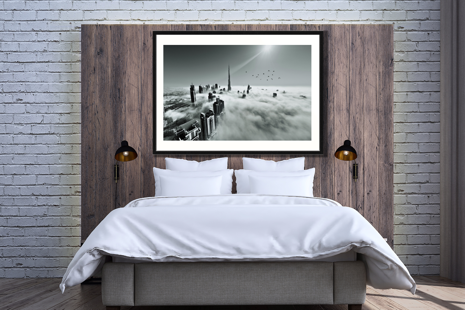 Dubai Framed Canvas Picture