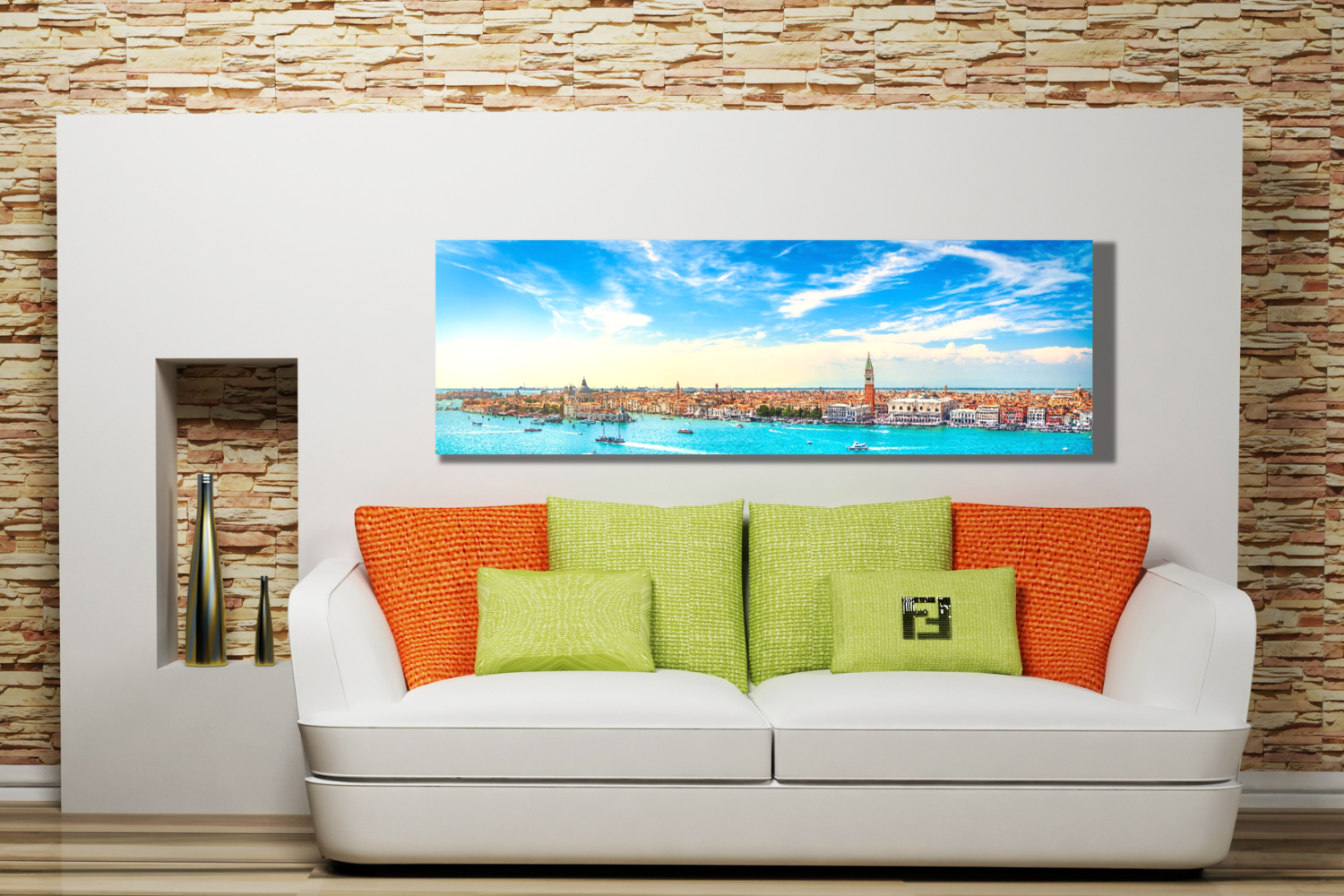 Venice metal print picture