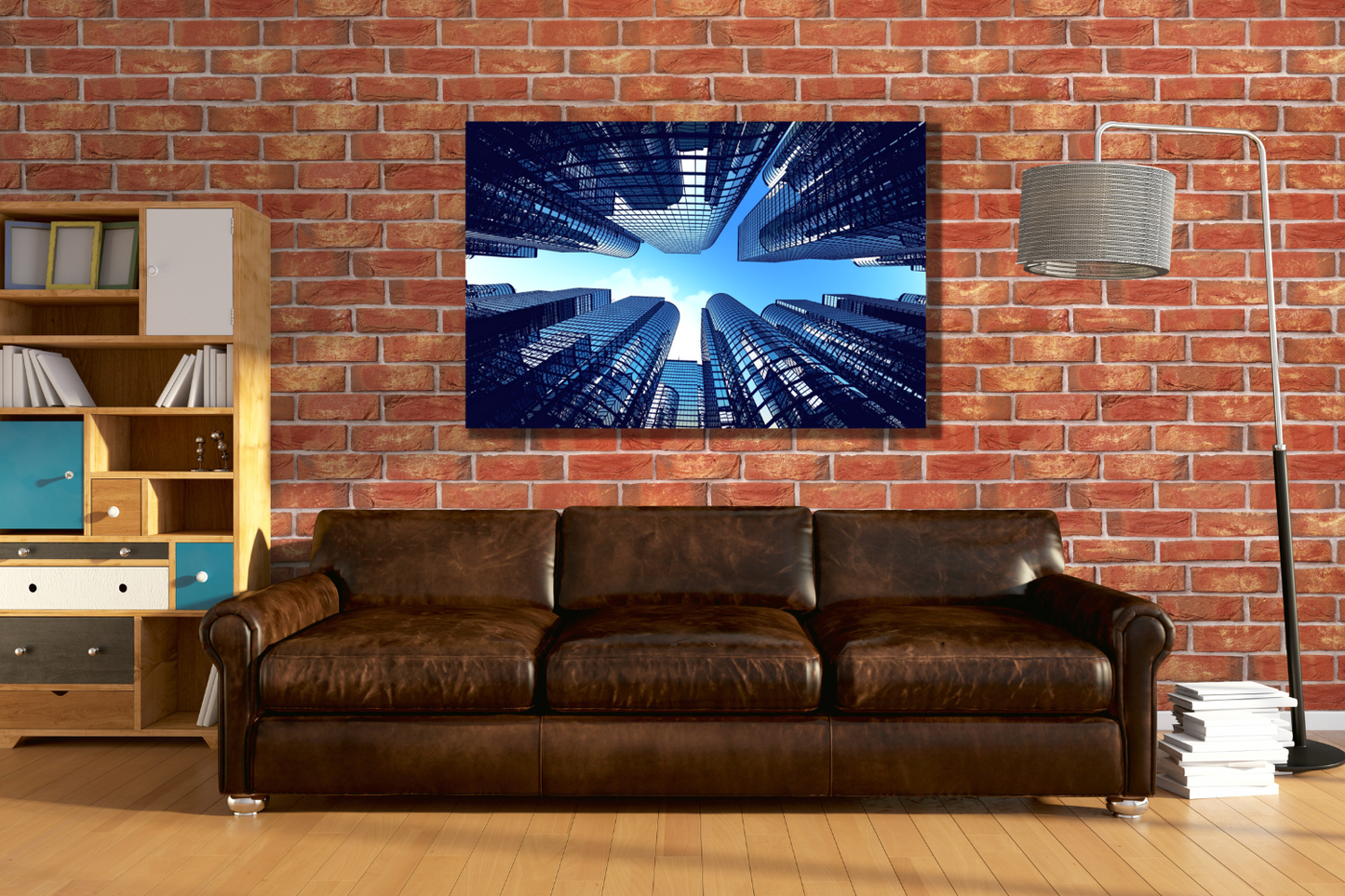 Cityscape canvas wall art