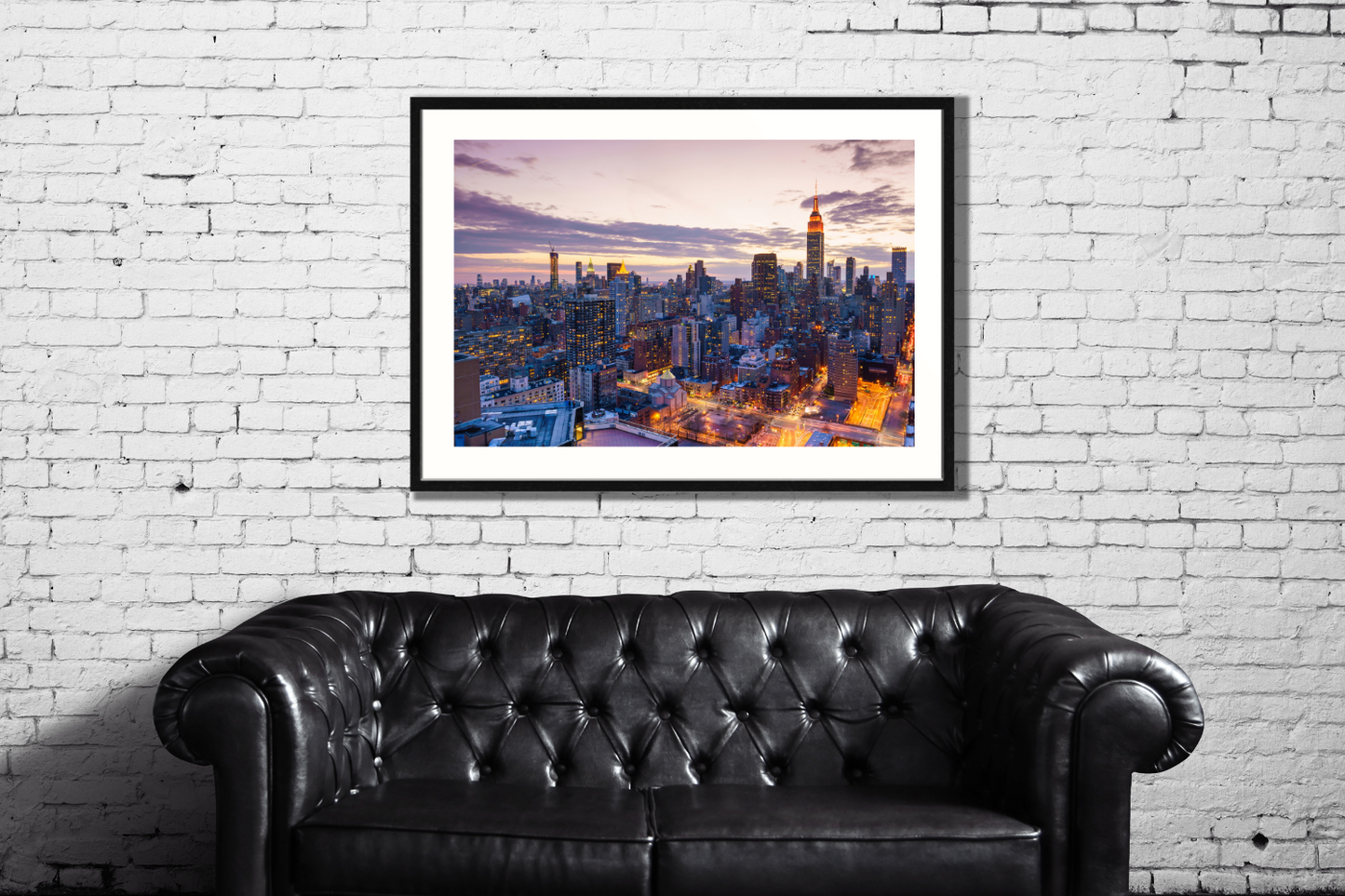 manhattan Framed Canvas Picture