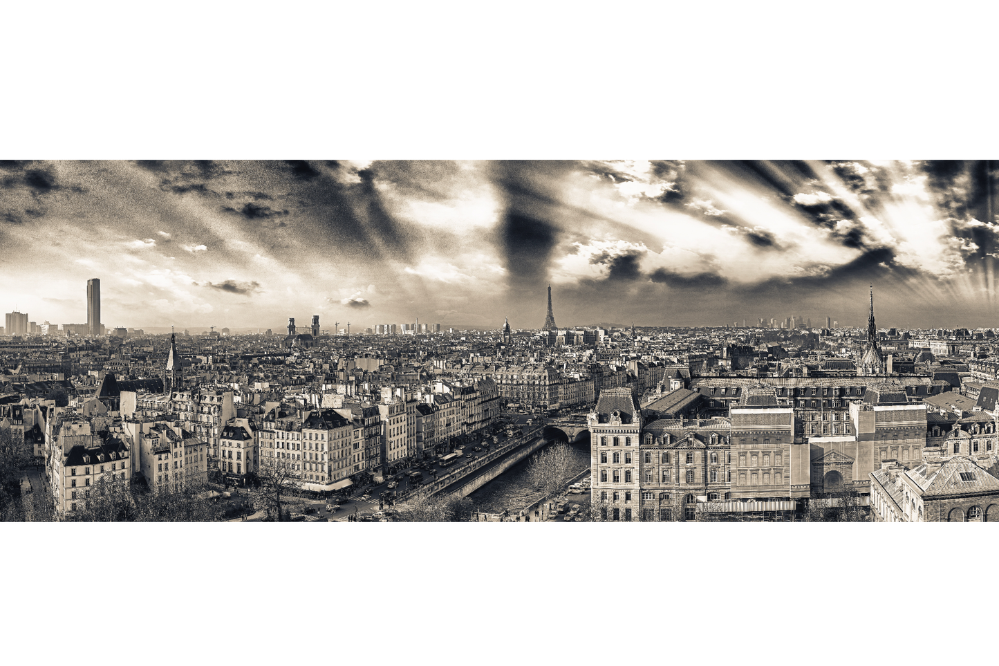 Storm Clouds Over Paris