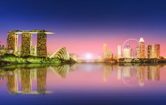 Singapore Marina Bay's Sunset