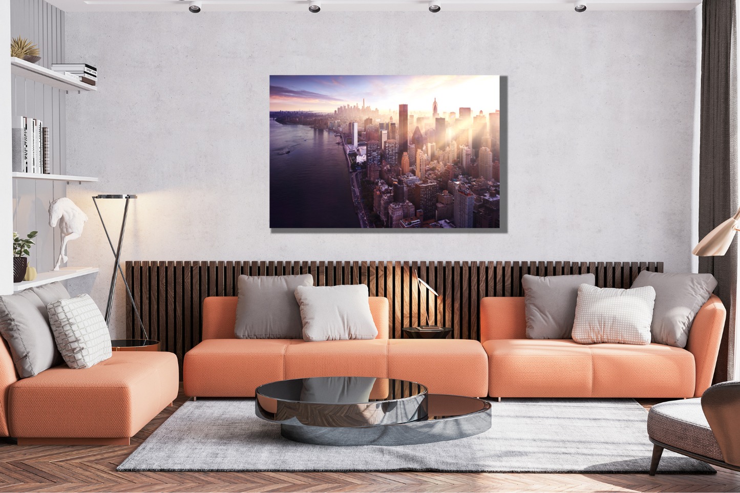 new york Skyline canvas wall art