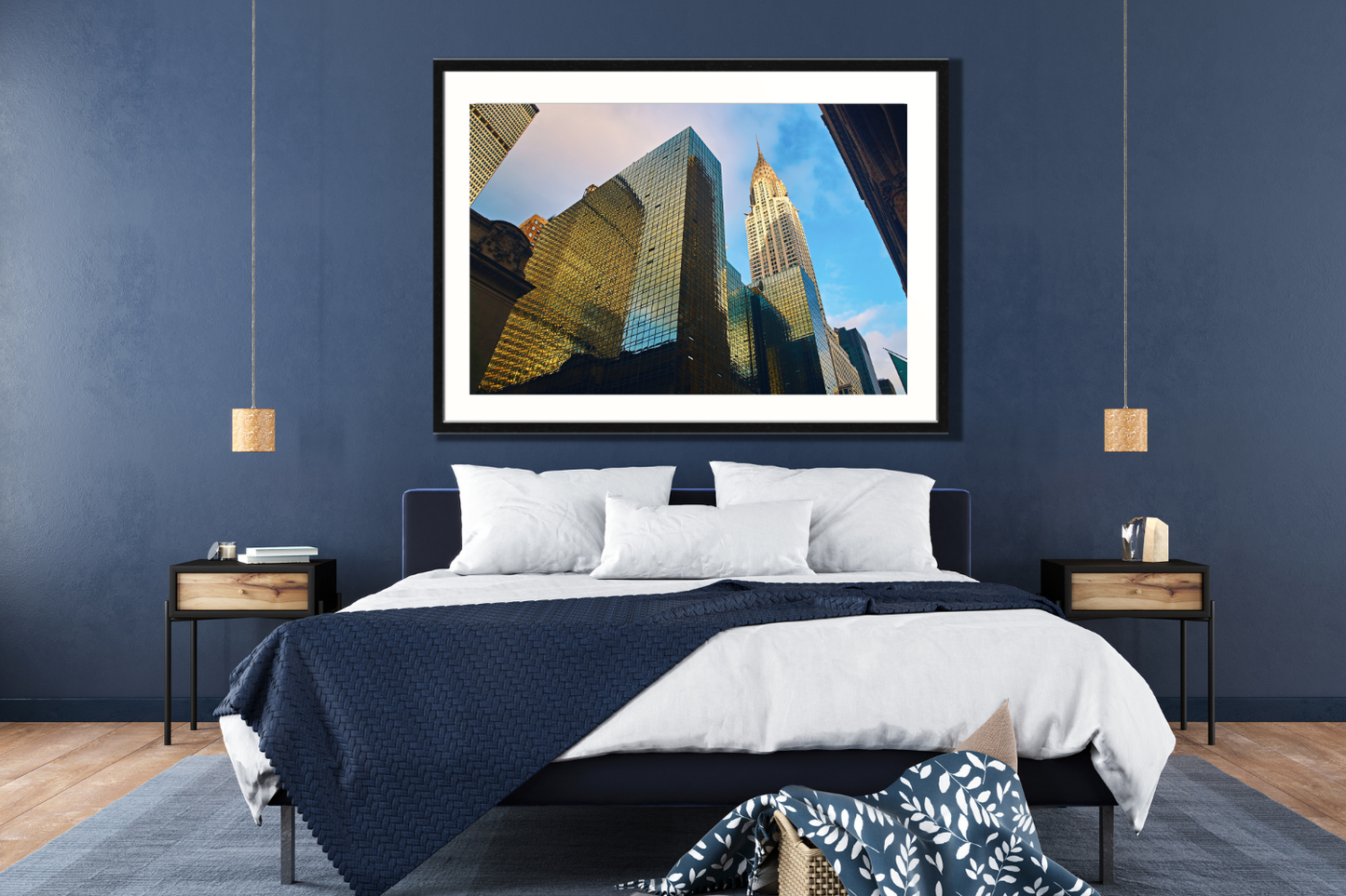 New York Framed Canvas Picture