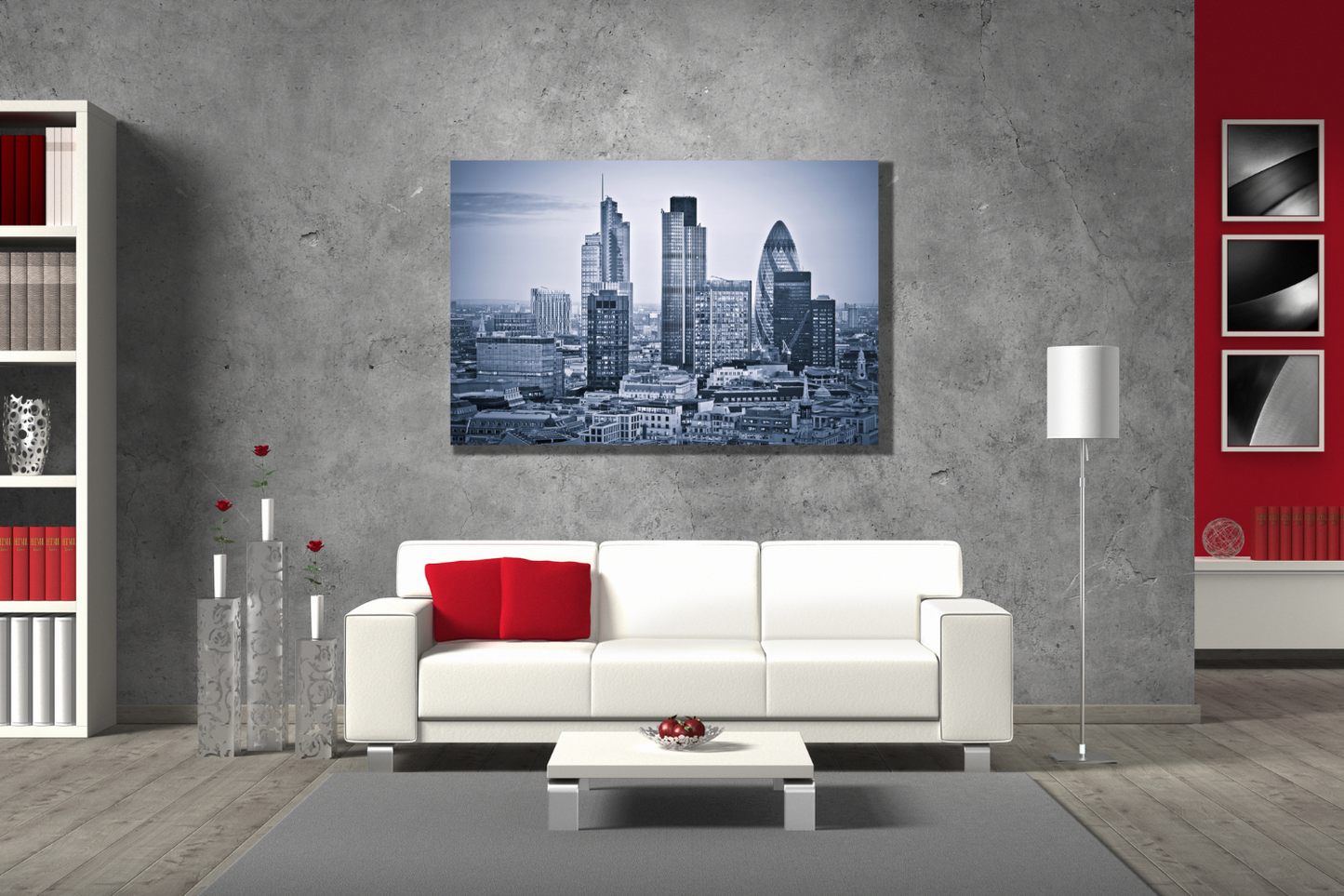 London Skyline canvas wall art