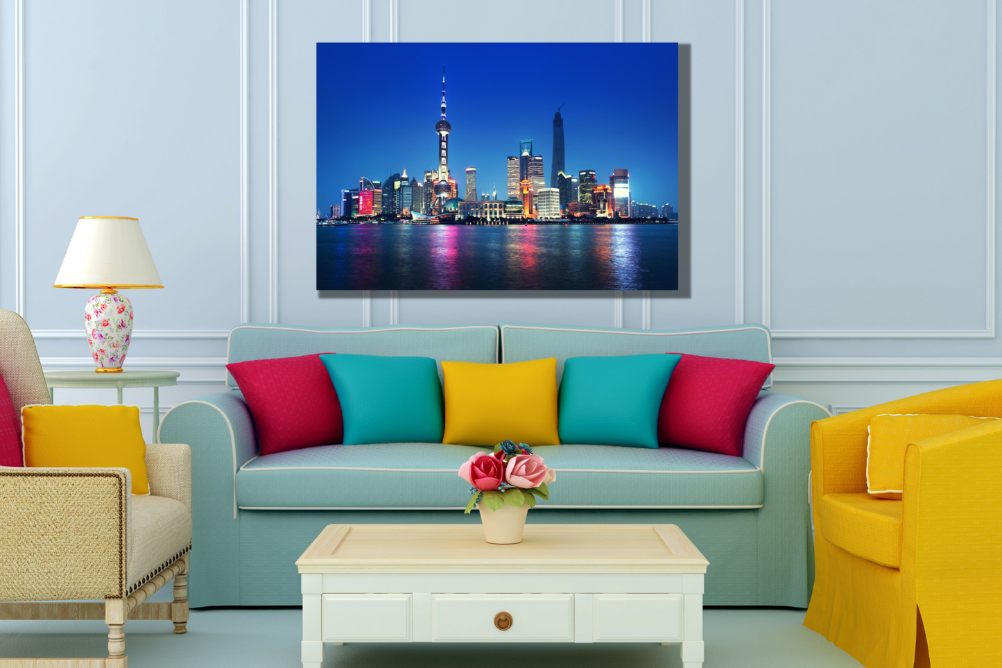 Shanghai Canvas Wall Art