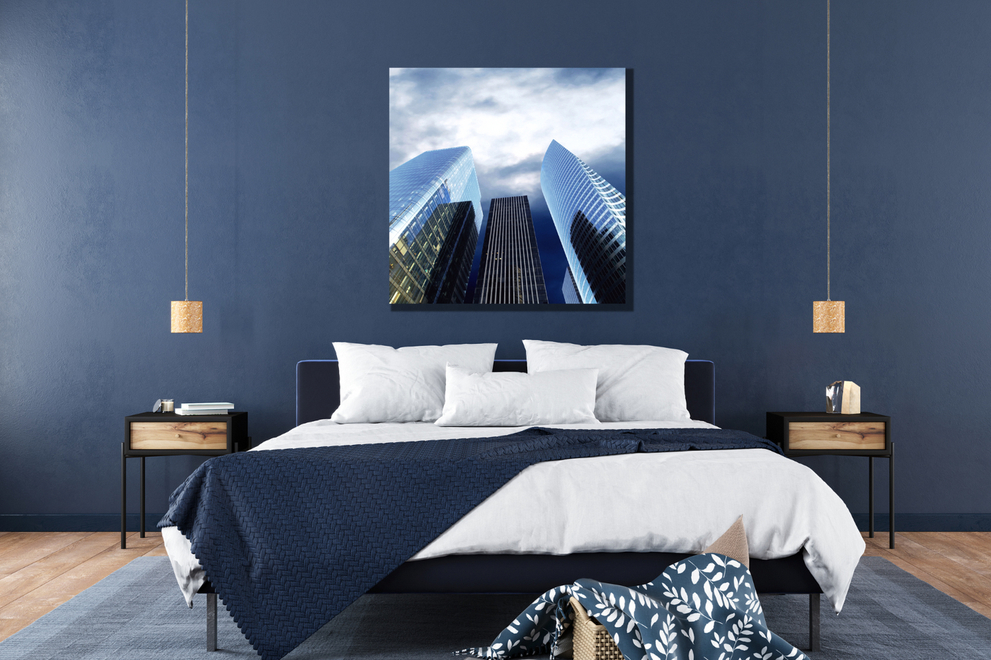 cityscape canvas wall art