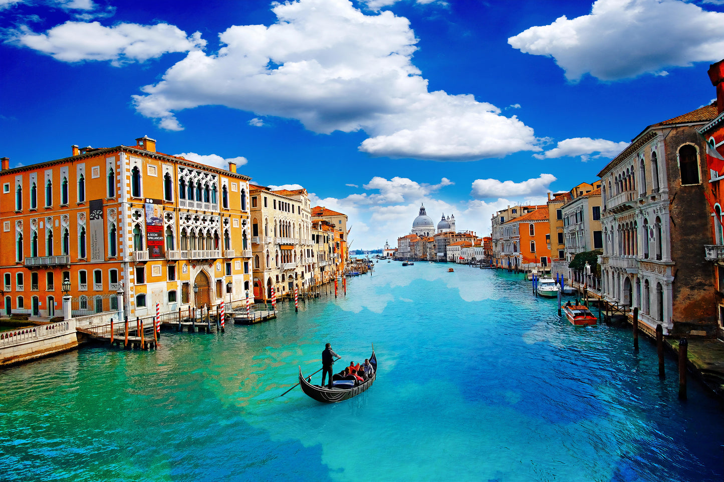 The Blue Streets of Venice