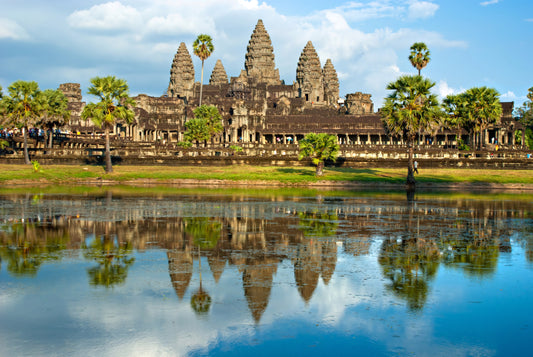 Angkor Wat Above and Below