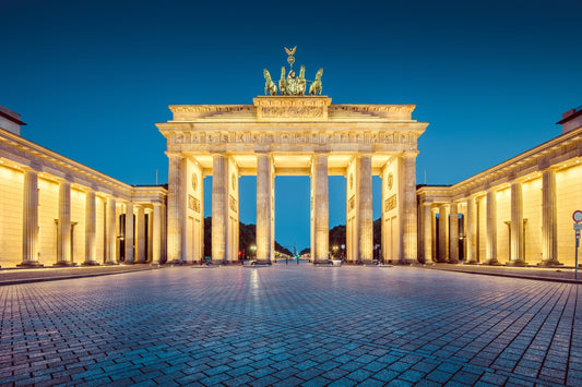 Twilight at the Brandenburg Gate