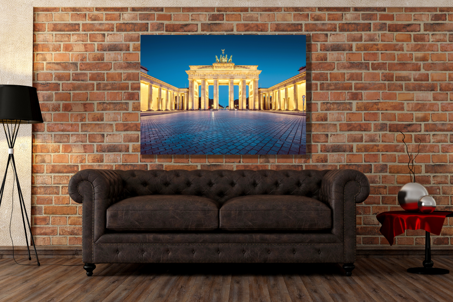 Twilight at the Brandenburg Gate