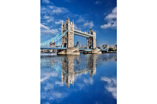 Tower Bridge with Shimmering Reflection