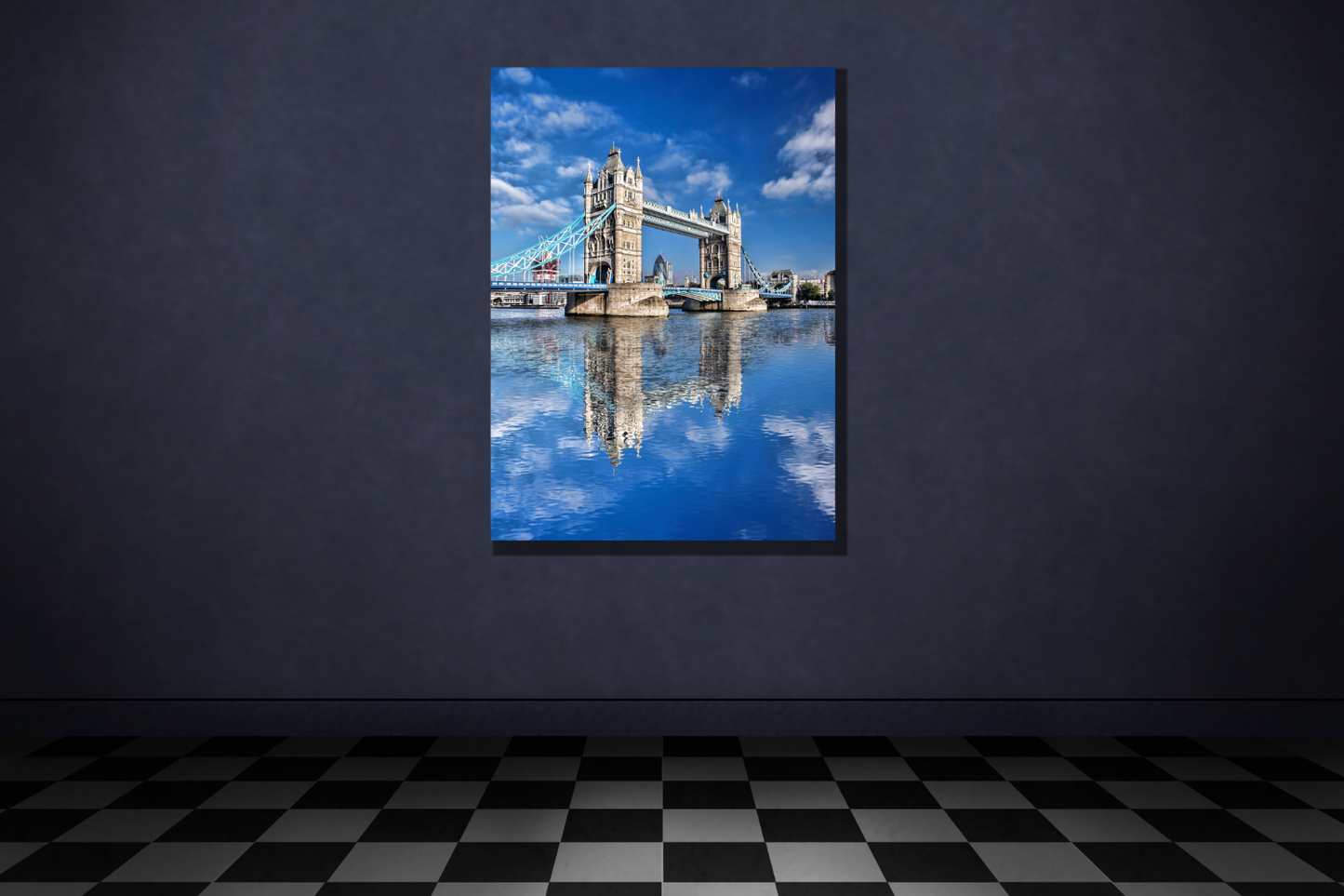 Tower Bridge with Shimmering Reflection