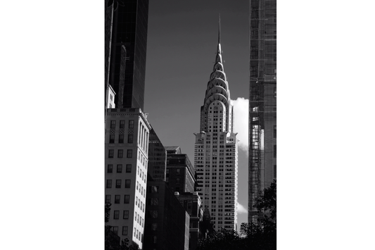 Looking up at the Chrysler