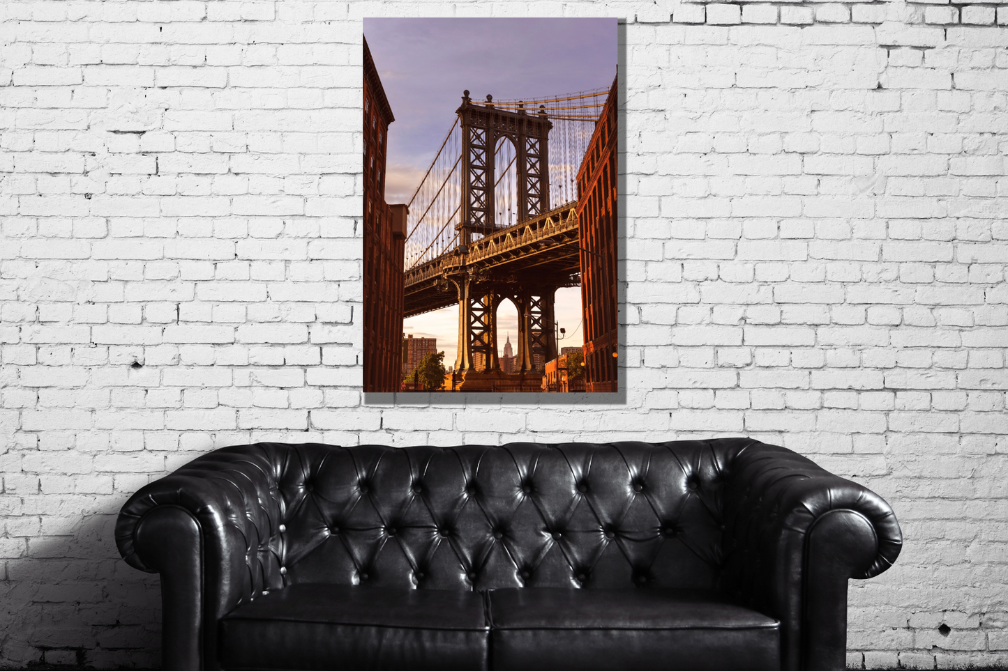 Looking Up at the Manhattan Bridge