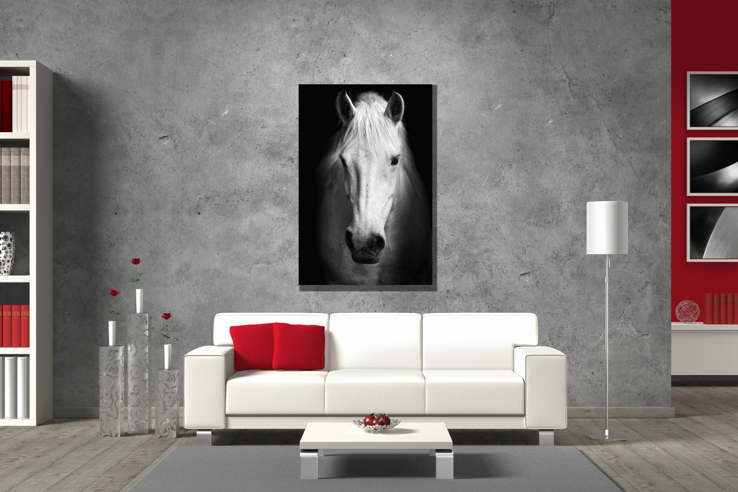 Horse canvas wall art