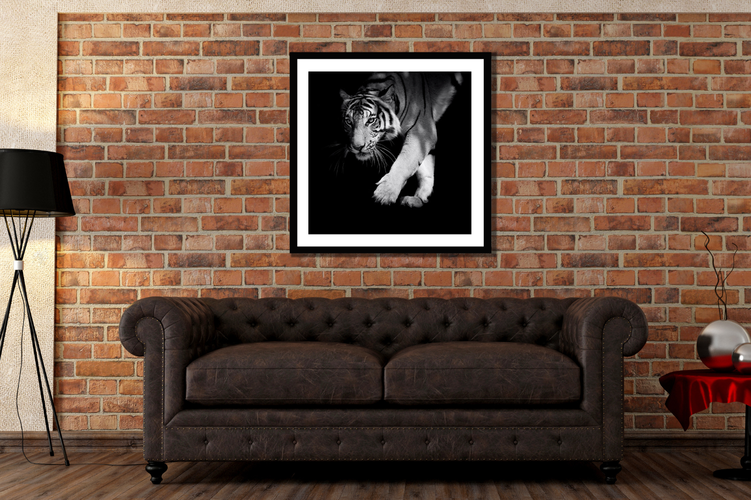 Tiger Framed canvas wall art